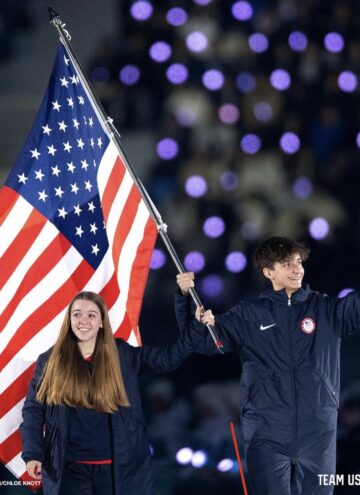 Eliza Rhodehamel – Team USA Flag Bearer